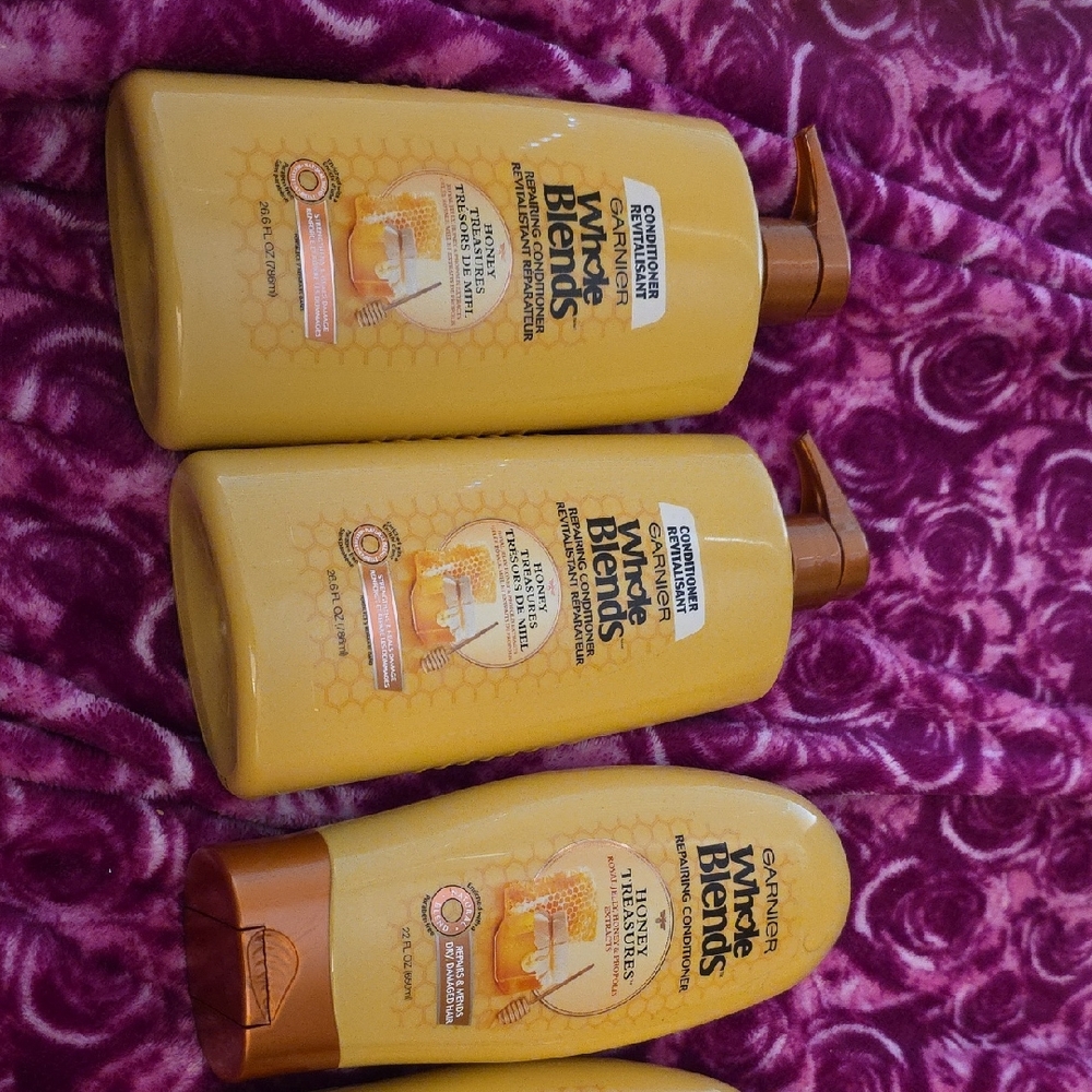 Garnier Whole Blends Honey Treasures Hair Care Trio